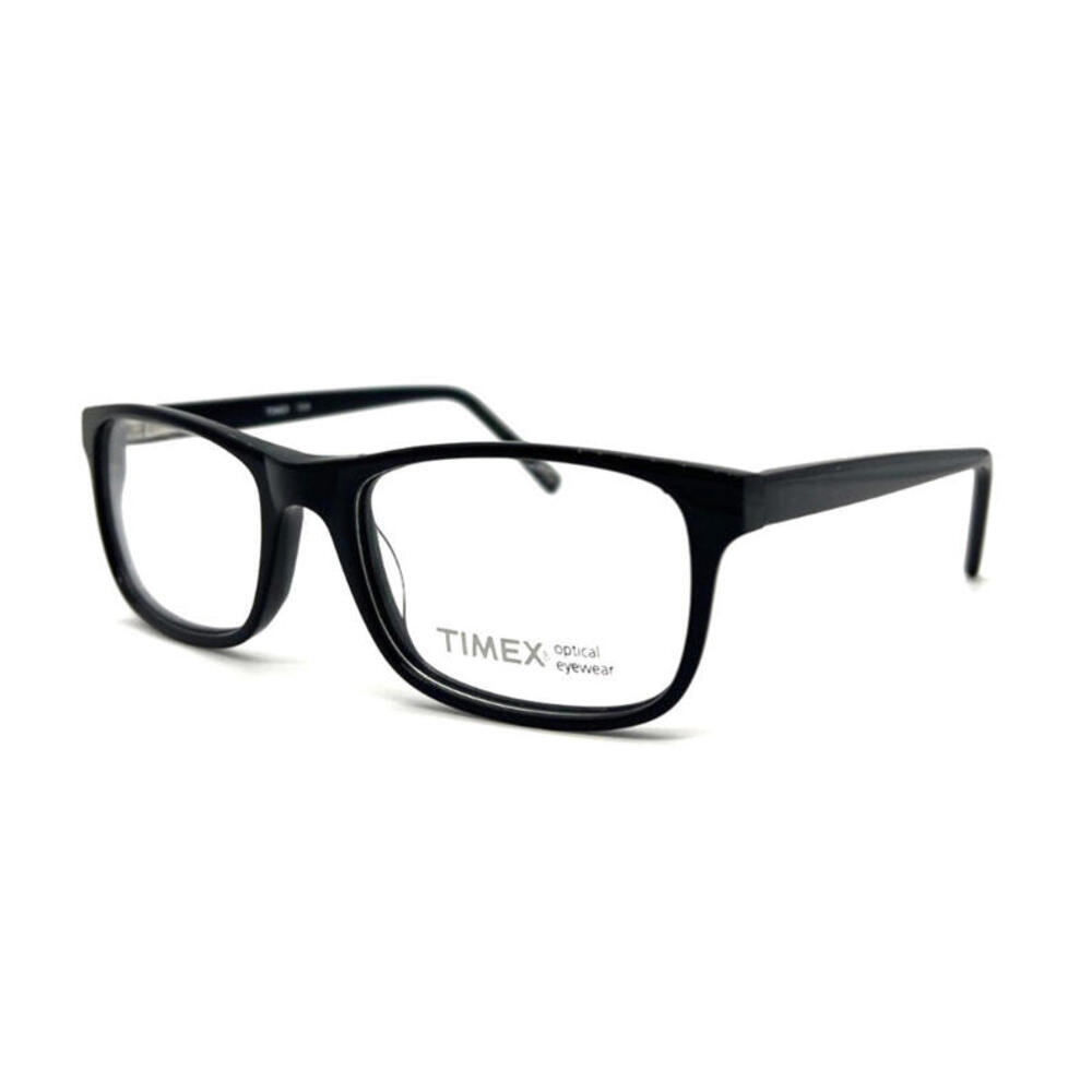 NEW TIMEX T290 BK BLACK AUTHENTIC EYEGLASSES OPTICAL FRAMES 52-18-140